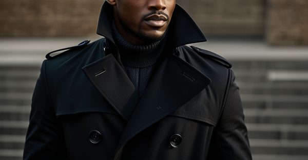 Trench cuir noir homme : l'élégance intemporelle à portée de main