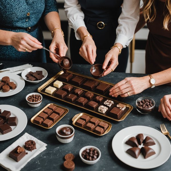 Comment organiser une soirée de dégustation de chocolat entre amis?